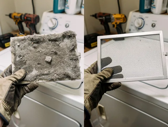 Professional lint trap cleaning by Kendall Dryer Vent Cleaning in Kendall