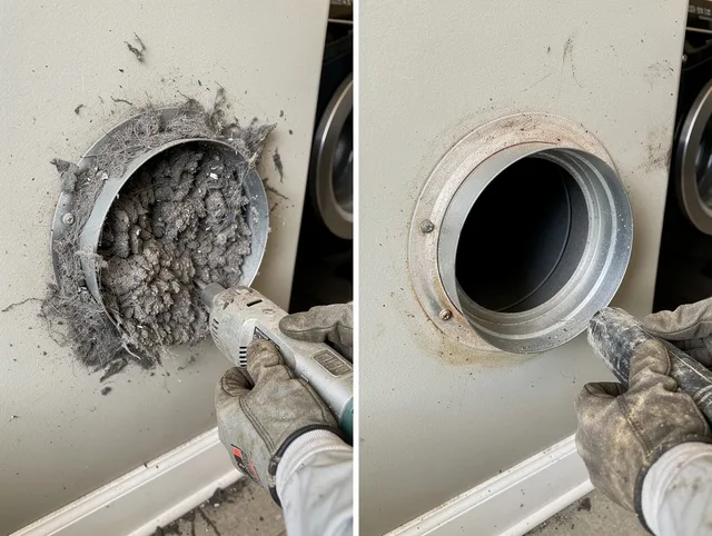 Professional clogged vent cleaning by Kendall Dryer Vent Cleaning in Kendall