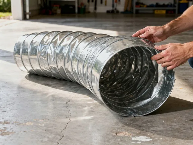 Kendall Dryer Vent Cleaning specialist using advanced equipment for thorough duct cleaning in Kendall