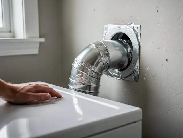 Kendall Dryer Vent Cleaning expert performing professional dryer vent repair and installation in Kendall