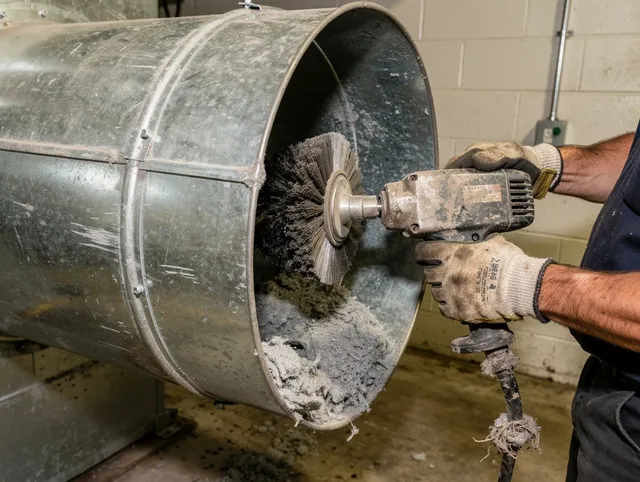 Industrial-grade dryer vent cleaning by Kendall Dryer Vent Cleaning in Kendall