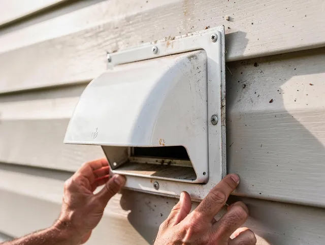 Kendall Dryer Vent Cleaning technician delivering thorough residential dryer vent cleaning service in Kendall